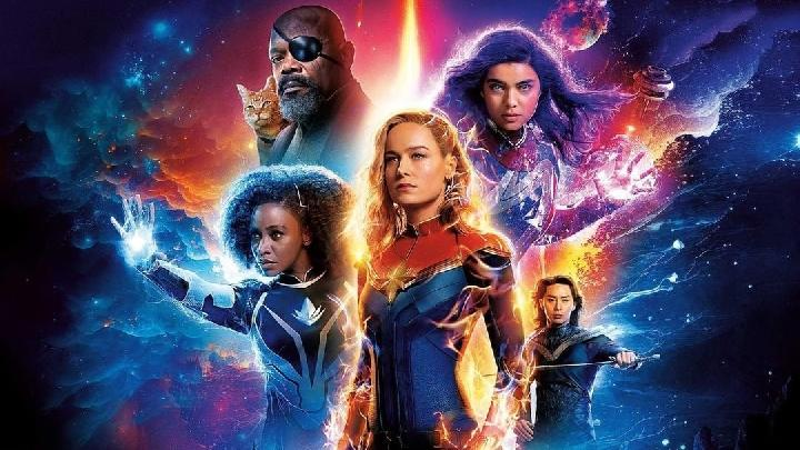 Review Film The Marvels Petualangan Kosmik Tiga Pahlawan